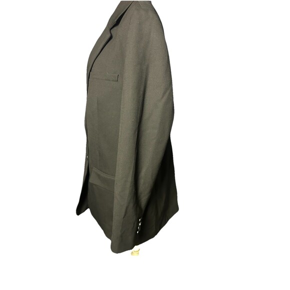 Everlane Blazer Womens Size 8 95% Wool Structured Classic Chic Black - Picture 2 of 5